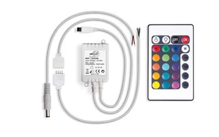 Controlador LED RGB con mando a distancia (24 Botones)