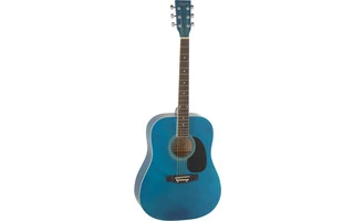 Daytona A411BL - Guitarra acústica azul brillo