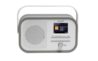 DAB-40GREY - RADIO DAB+/FM RADIO CON SOPORTE PARA PRESENTACIÓN DAB - COLOR GRIS
