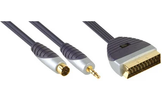 Cable de S-Vídeo Multimedia de Rendimiento de Primera Clase 2.0 m