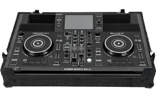 UDG Ultimate Flight Case Denon DJ SC LIVE 2 Black Plus (Ruedas)