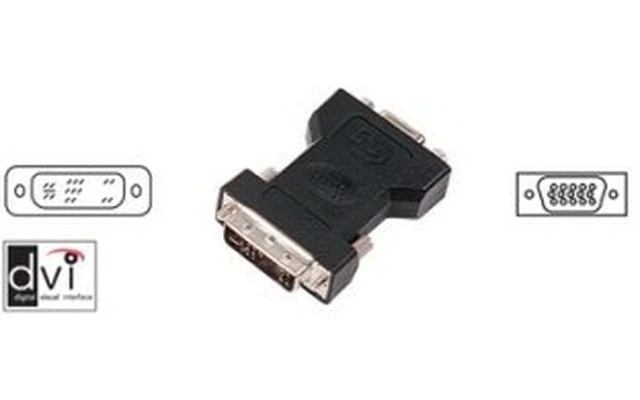Adaptador A/V Digital  DVI Macho - SVGA Hembra