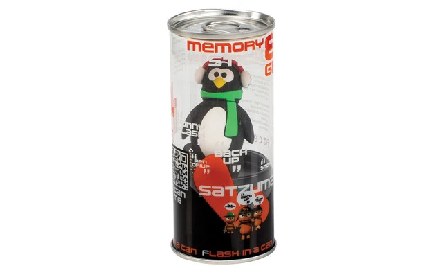 Memoria flash pinguino feliz 8GB
