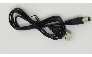 Cable USB a alimentación 5.5-2.1/2.2 ( diametro conector )