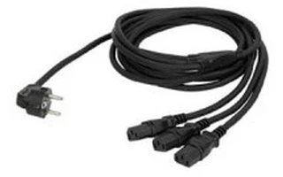 Schuko a 3 Conectores IEC