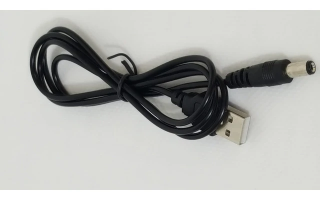Cable USB a alimentación 5.5-2.1/2.2 ( diametro conector )