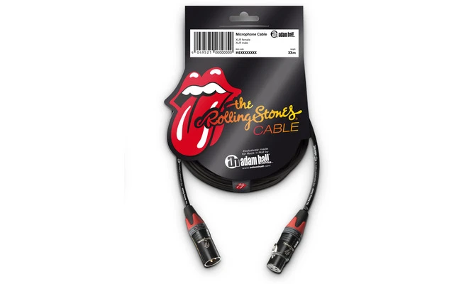 Adam Hall The Rolling Stones® - Cable Neutrik de XLR a XLR 3 m