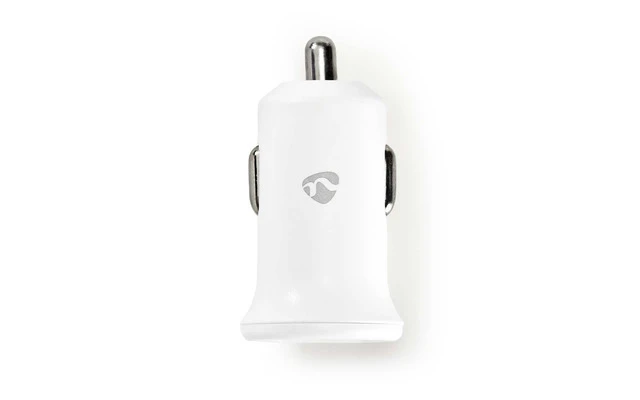 Cargador para el coche - 2,4 A - 2 salidas - 2x USB - Blanco - Nedis CCHAU240AWTP