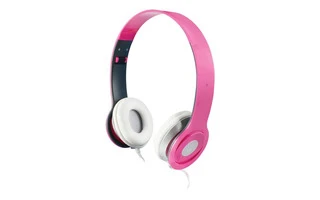 EwEnt EM3575 - Auriculares DJ con diadema plegable - color Rosa