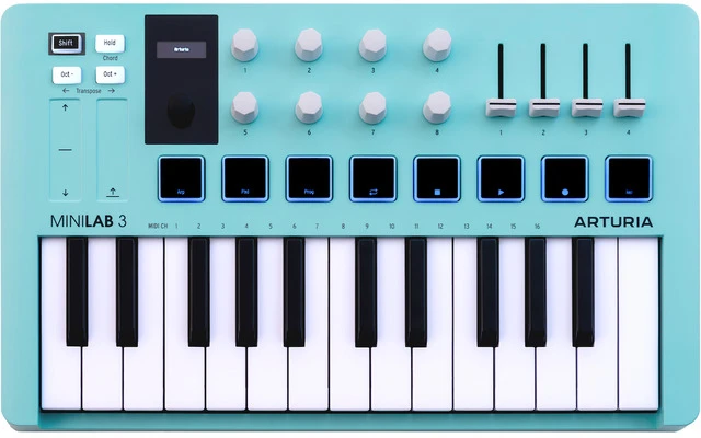 Arturia Miniab 3 Aquamarine