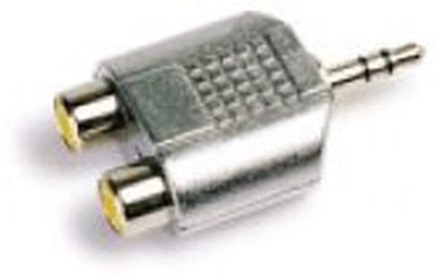 Fonestar AA-143 2 RCA hembra - Jack macho 3´5 mm estéreo
