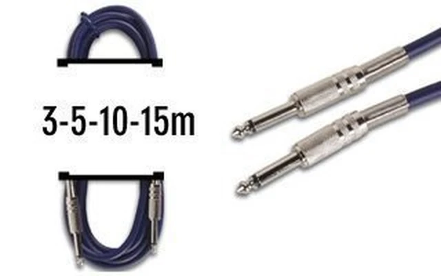Cable Altavoz Profesional Mono 6.35mm 15m