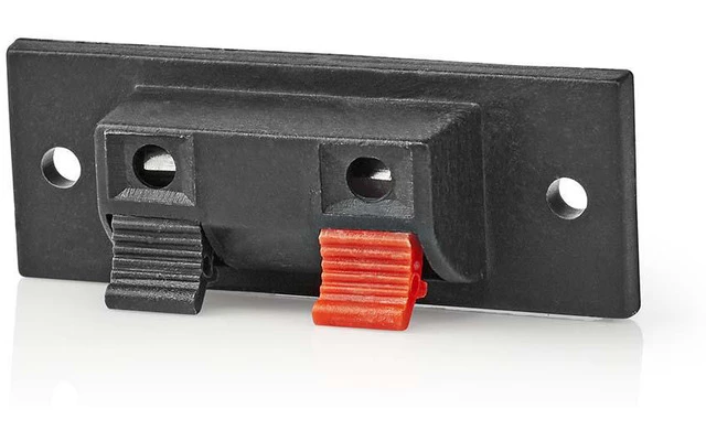 Cuadro de Bornes del Cable de Altavoz - Para conectar cables del altavoz - 25 piezas - Negro - N