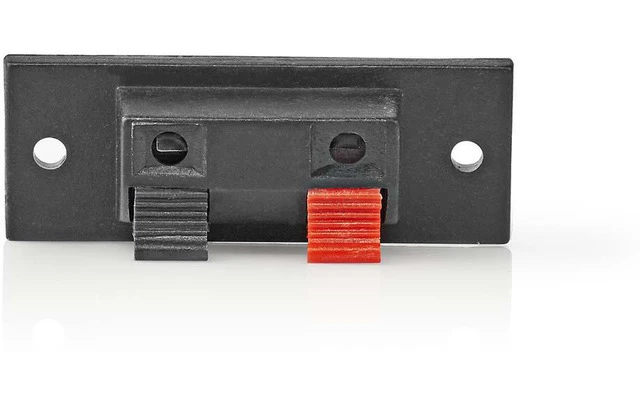 Cuadro de Bornes del Cable de Altavoz - Para conectar cables del altavoz - 25 piezas - Negro - N