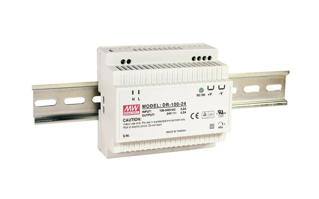 FUENTE DE ALIMENTACIÓN - 1 SALIDA - 100 W - MONTAJE EN CARRIL DIN - 12 V 7.5 A - PARA EL USO IND