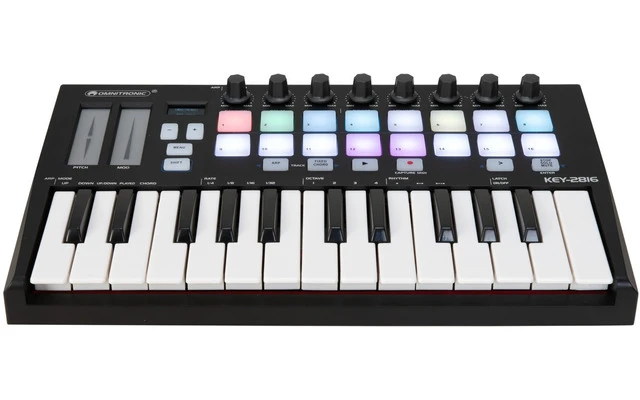 Omnitronic KEY-2816 MIDI Controller