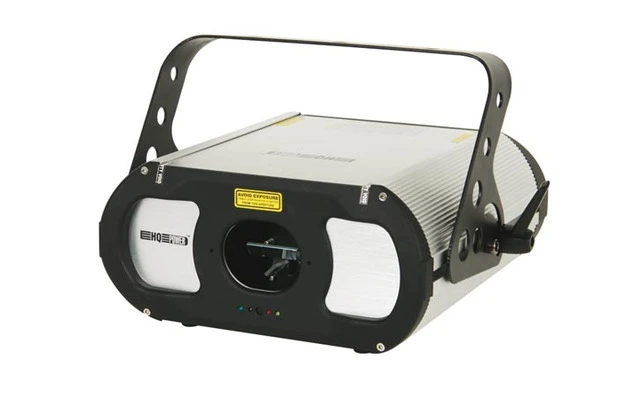PROYECTOR LÁSER VERDE 40mW - 7 CANALES DMX
