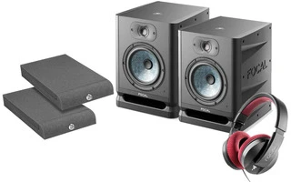 2x Focal Alpha 50 EVO con aislantes y Focal Listen Pro