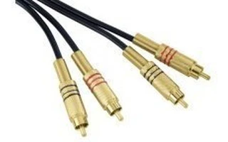 Cable 2 x RCA / 2 x RCA - 1 metro - KP1CCM4