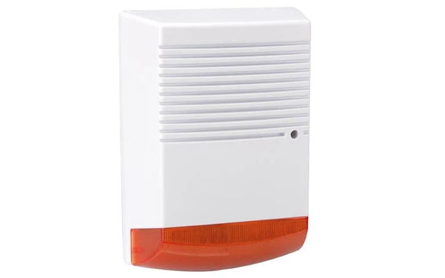 Sirena de alarma falsa con LED intermitente