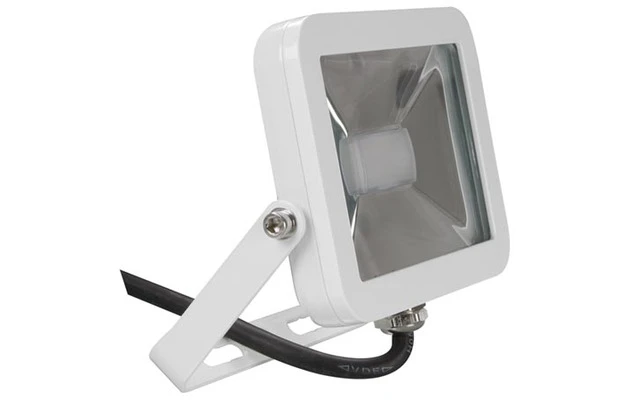 FOCO LED EXTERIOR 10W, COLOR BLANCO CÁLIDO
