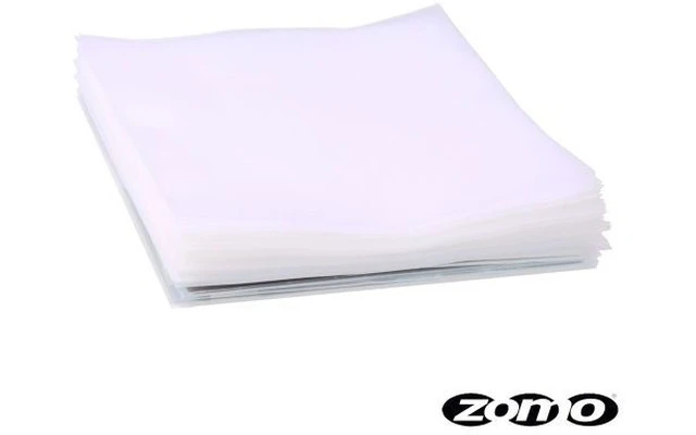 Zomo LP cubierta protectora de vinilos, plastico medio (100 piezas)