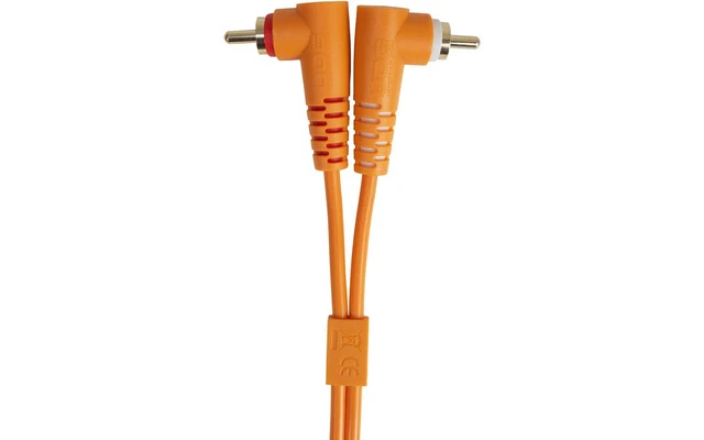 UDG Ultimate Audio Cable Set RCA Straight - RCA Angled Orange 3m
