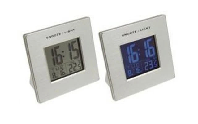 Reloj de Diseño Digital con Alarma - Fecha - Temperatura
