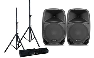 2x Fenton FTB1500A + Soundsation-spst set 70 bk