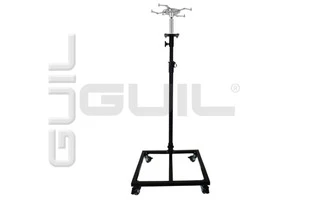 SOPORTE TELESCÓPICO DE PROYECTOR. PROVISTO DE CUATRO RUEDAS (KIT DE MONTAJE INCLUIDO)
