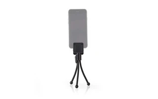 Minitrípode para Smartphone - 15,8 cm - Negro