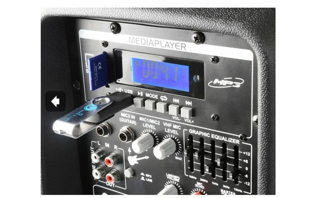 Vonyx AP1500PA Bafle Portable 15