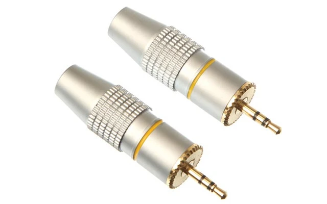 JUEGO DE CONECTORES ESTÉREO MACHO DE 2.5mm / PROFESIONAL