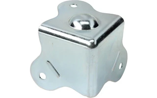 Cantonera plana 3 Patas con Pie Radio interno de 5 mm