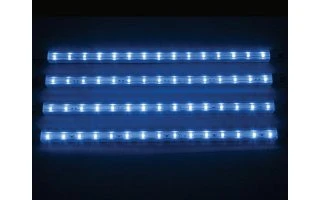 CINTAS DECORATIVAS CON LEDs - 4 uds. - 12V - COLOR AZUL