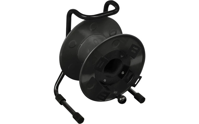 ShowGear Cable Drum 27 cm Negro