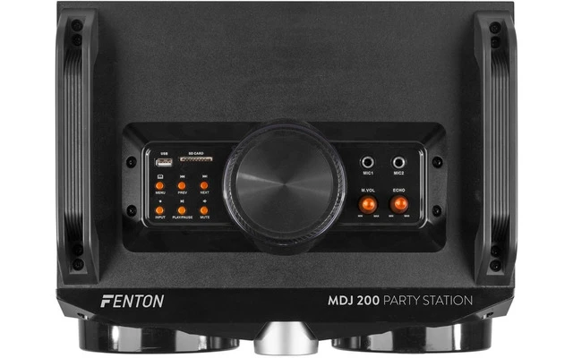 Fenton MDJ200 Partystation 150W con bateria y Bluetooth