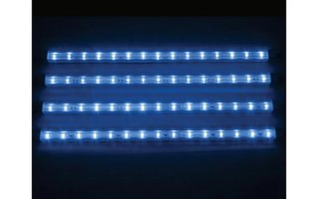 CINTAS DECORATIVAS CON LEDs - 4 uds. - 12V - COLOR AZUL