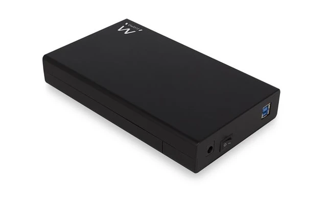 EWENT - CARCASA PARA UNIDAD DE DISCO DURO SATA DE 3,5 PULGADAS SIN TORNILLOS USB 3.1 GEN1 (USB 3