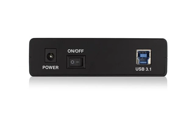 EWENT - CARCASA PARA UNIDAD DE DISCO DURO SATA DE 3,5 PULGADAS SIN TORNILLOS USB 3.1 GEN1 (USB 3