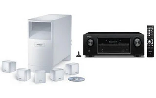 Denon AVR-X520 + Bose AcoustiMass 6 Blanco Serie III