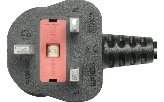 Adam Hall Cables 8101 KB 0200 GB Cable eléctrico BS1363/A (UK) - C13 3 m