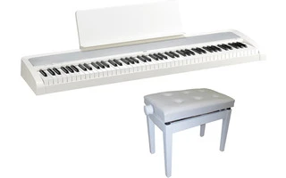 Korg B2 Blanco + Banqueta blanca