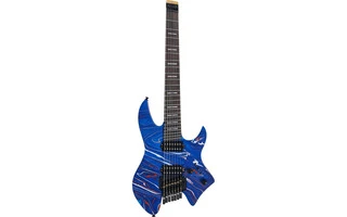 Sire Guitars X6 Headless 7 Blue Swirl