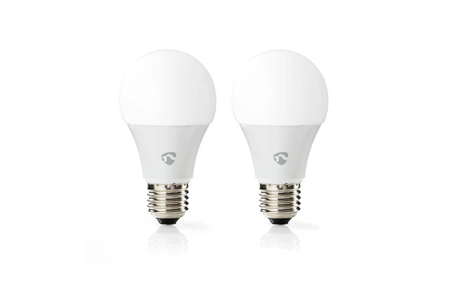 Bombillas LED Inteligentes con Wi-Fi - A Todo Color y Blanco Cálido - E27 - Paquete de 2 unidade