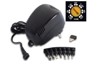 ALIMENTADOR AC/DC UNIVERSAL ESTABILIZADO 1000mA - PSU10R