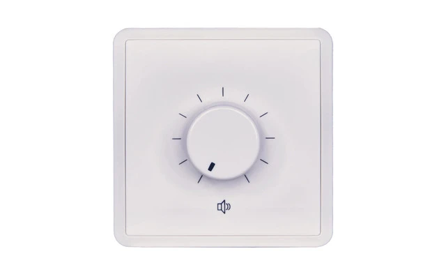 Audac VC 3102 Control de Volumen embutido en Pared blanco