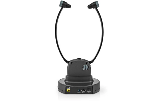 Auriculares TV inalámbricos - RF - Intrauditivo - Máximo tiempo de batería: 7 hrs - 25 m - Audio