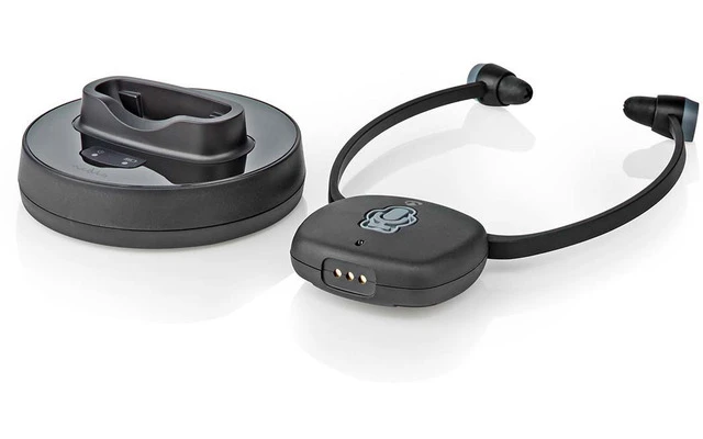 Auriculares TV inalámbricos - RF - Intrauditivo - Máximo tiempo de batería: 7 hrs - 25 m - Audio