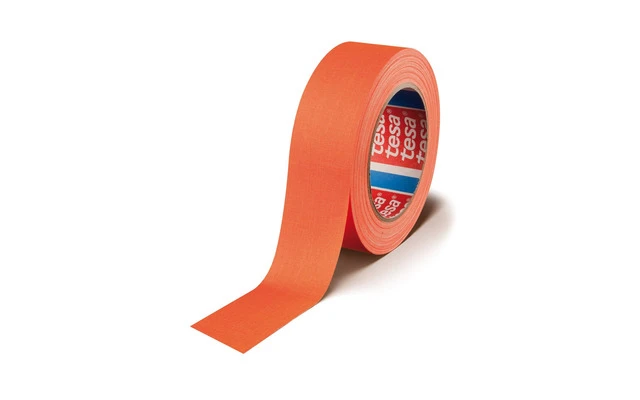 TESA tira brillante color naranja 4671